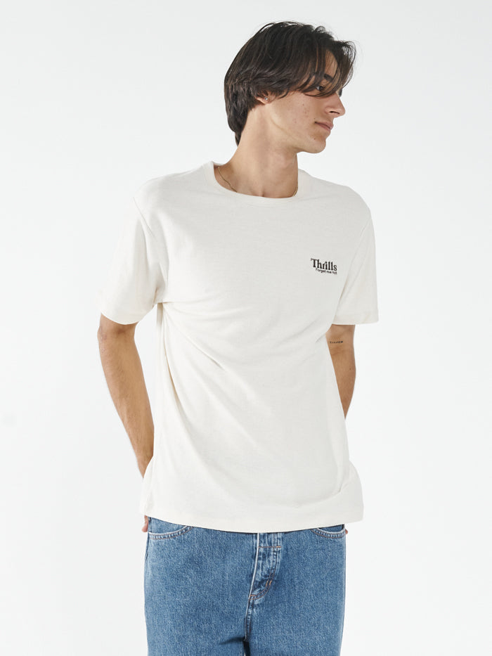 Never Forget Merch Fit Tee - Unbleached