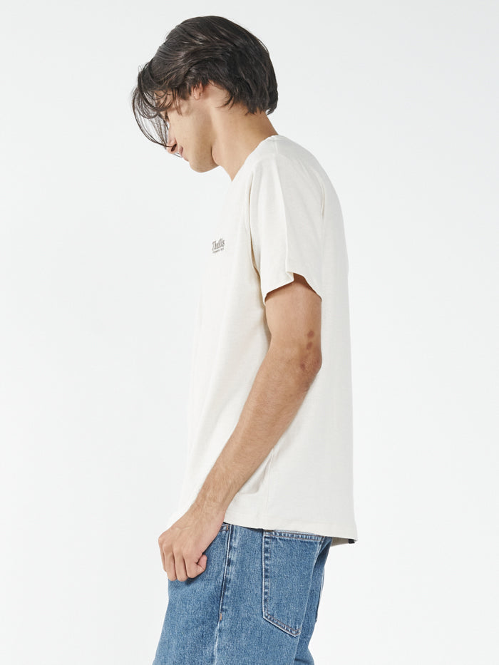 Never Forget Merch Fit Tee - Unbleached