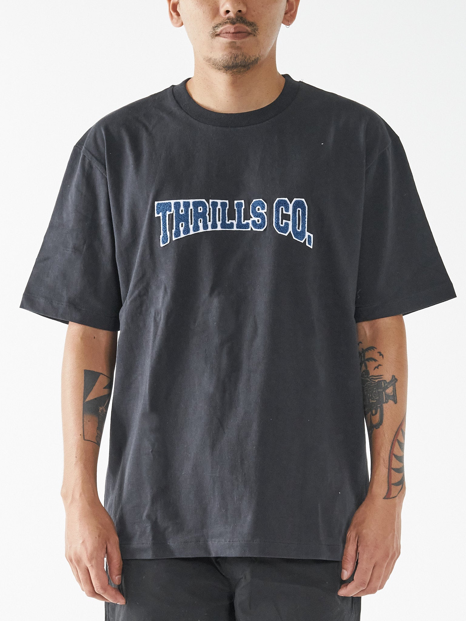 Syndicate Oversize Fit Tee - Black