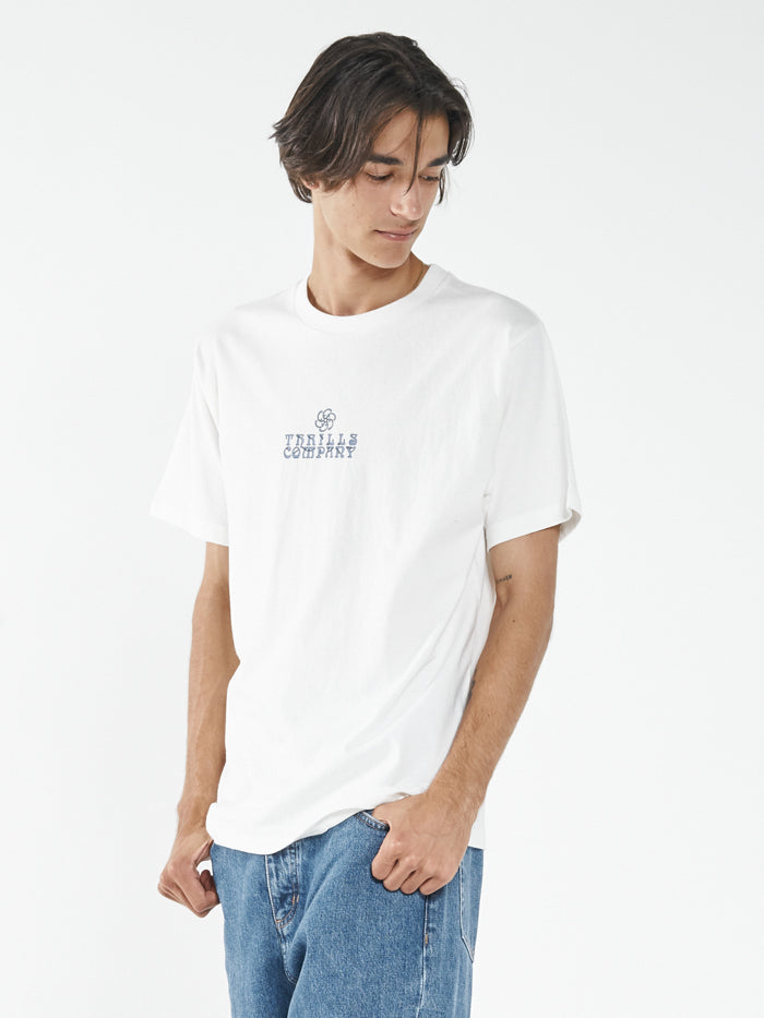 Spiritual Expertise Merch Fit Tee - Dirty White