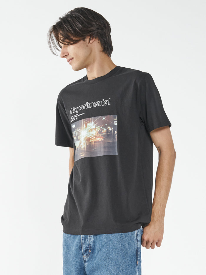 Experimental Merch Fit Tee - Black