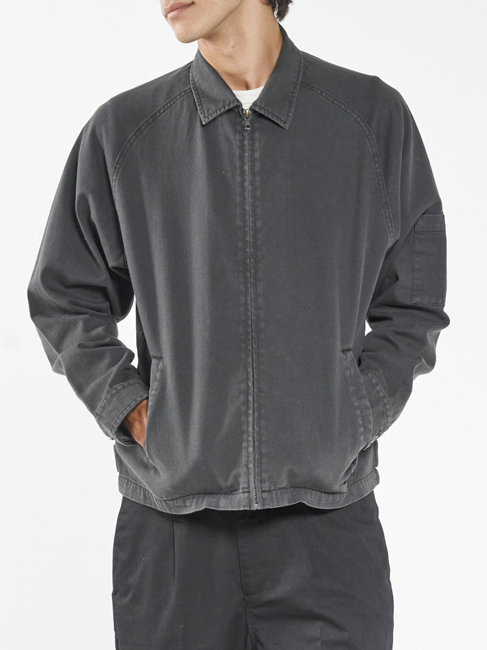Minimal Thrills Work Jacket - Merch Black