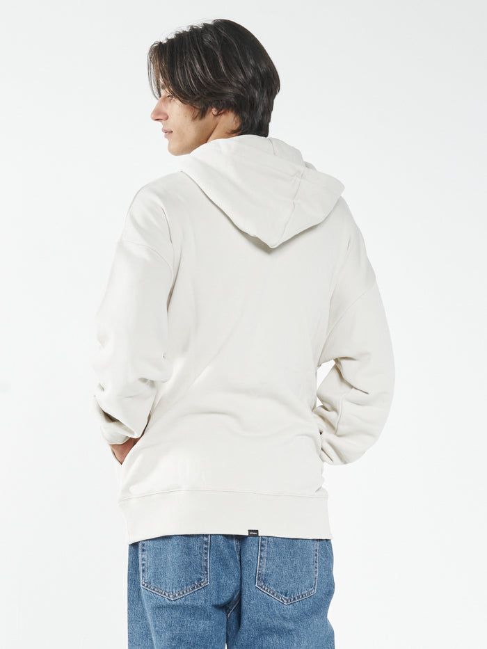 Thrills Stack Slouch Pull On Hood - Heritage White