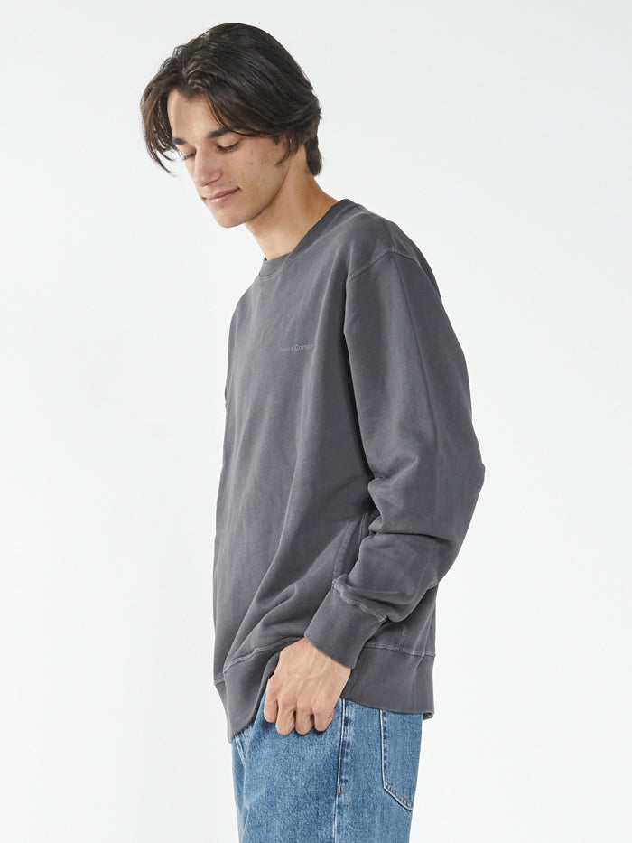 Normal Situations Oversize Crew - Dark Charcoal