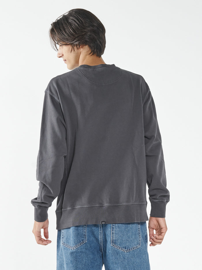 Normal Situations Oversize Crew - Dark Charcoal