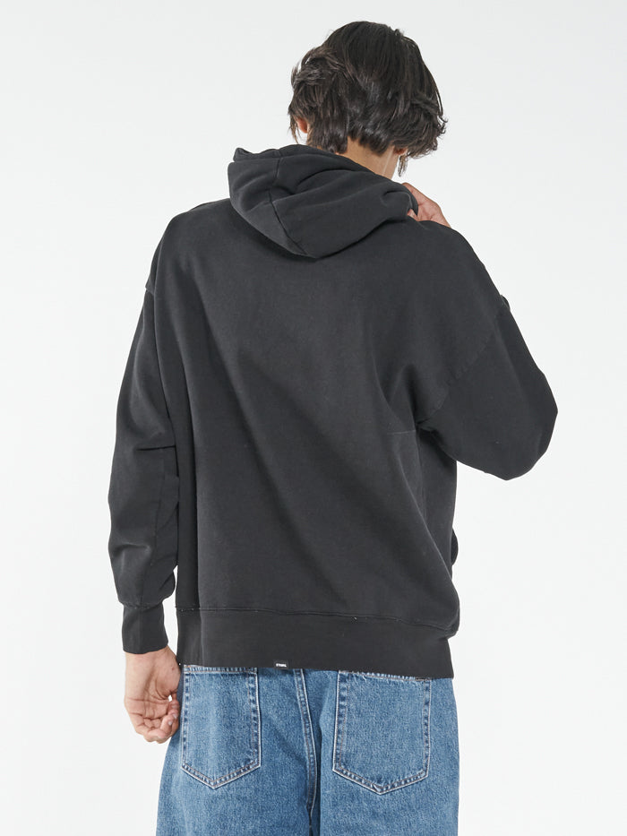 Glory Slouch Pull On Hood - Black