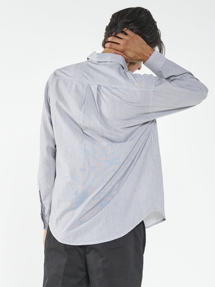 Occasions Long Sleeve Shirt - Black Stripe