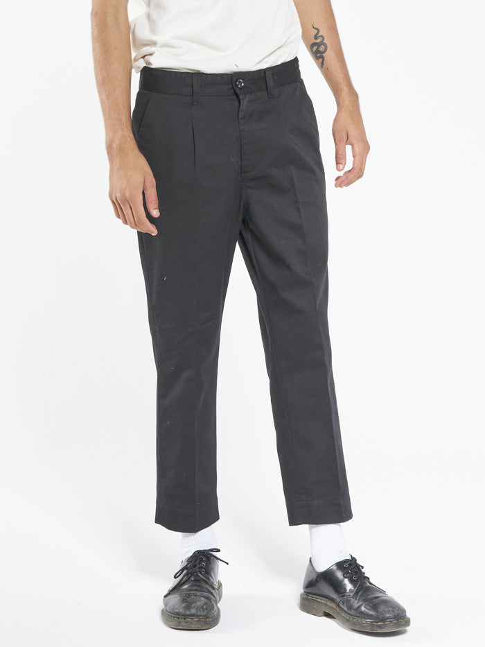 Jacob Twill Pant - Black