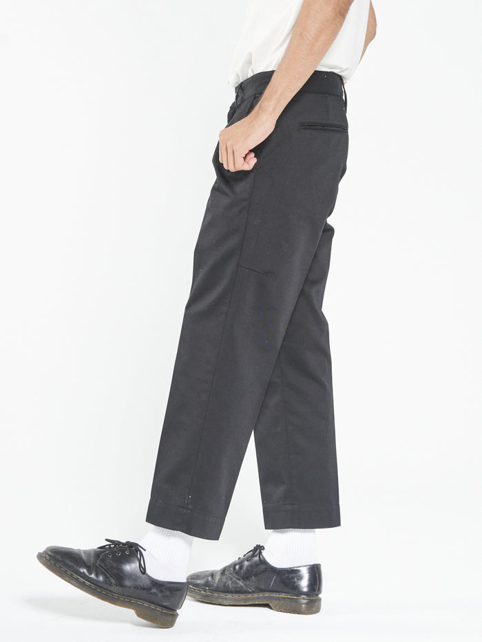 Jacob Twill Pant - Black