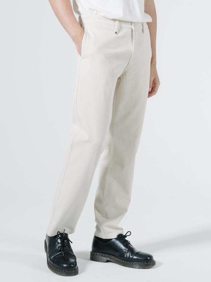 Minimal Thrills Work Chopped Chino - Unbleached