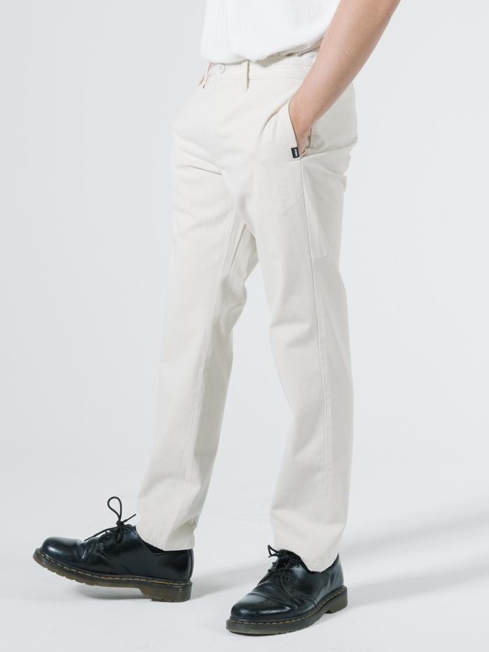 Minimal Thrills Work Chopped Chino - Unbleached