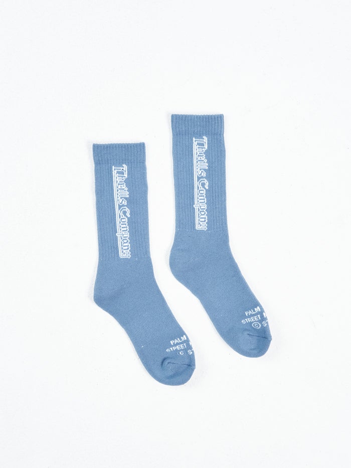 Knights Essential Mid Length Sock - Washed Royal
