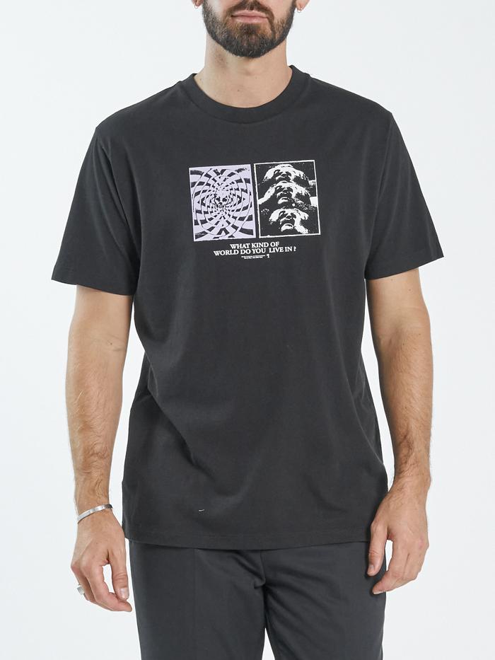Take A Chance Merch Fit Tee - Black
