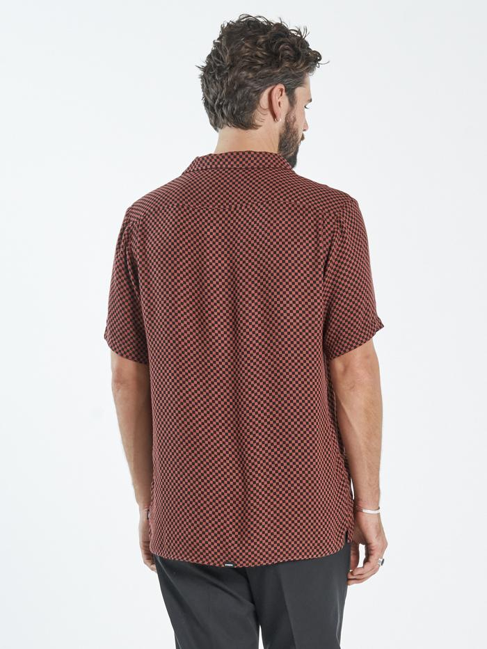 Aalto Bowling Shirt - Marsala