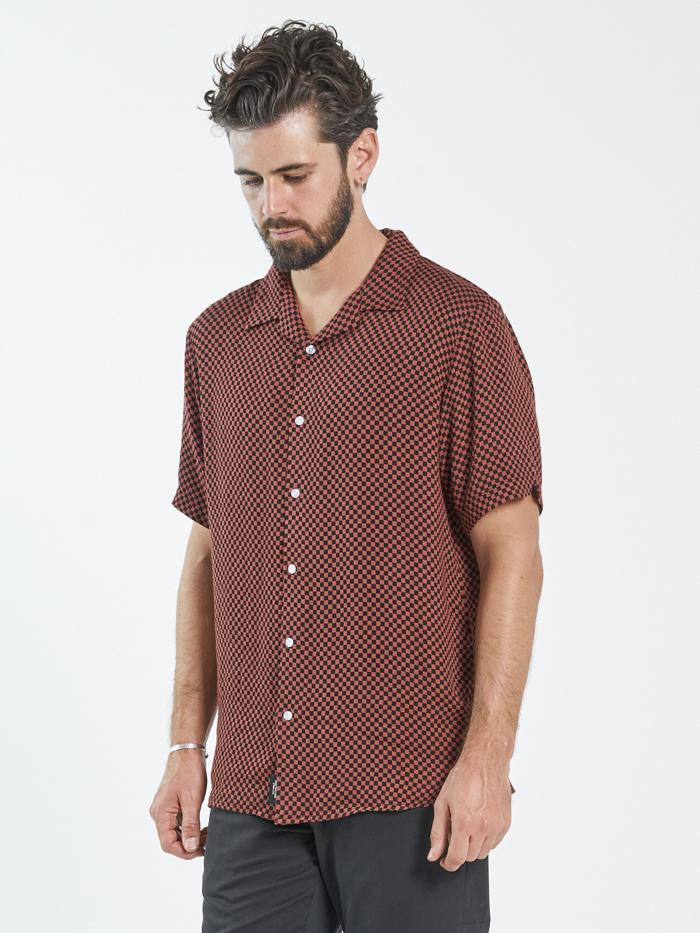 Aalto Bowling Shirt - Marsala