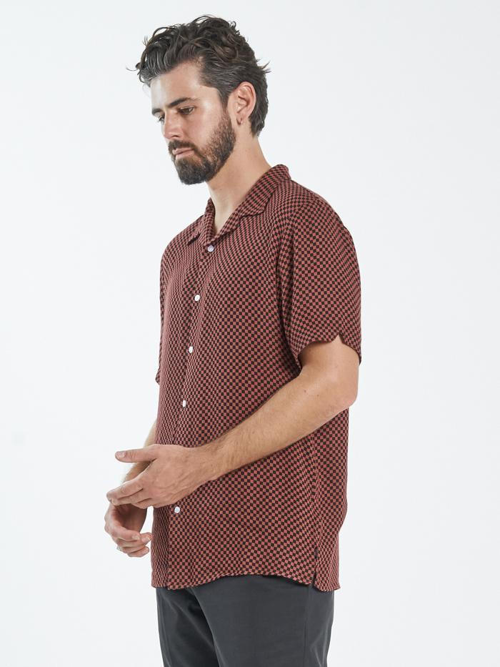 Aalto Bowling Shirt - Marsala