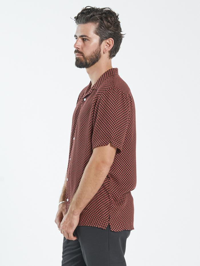 Aalto Bowling Shirt - Marsala