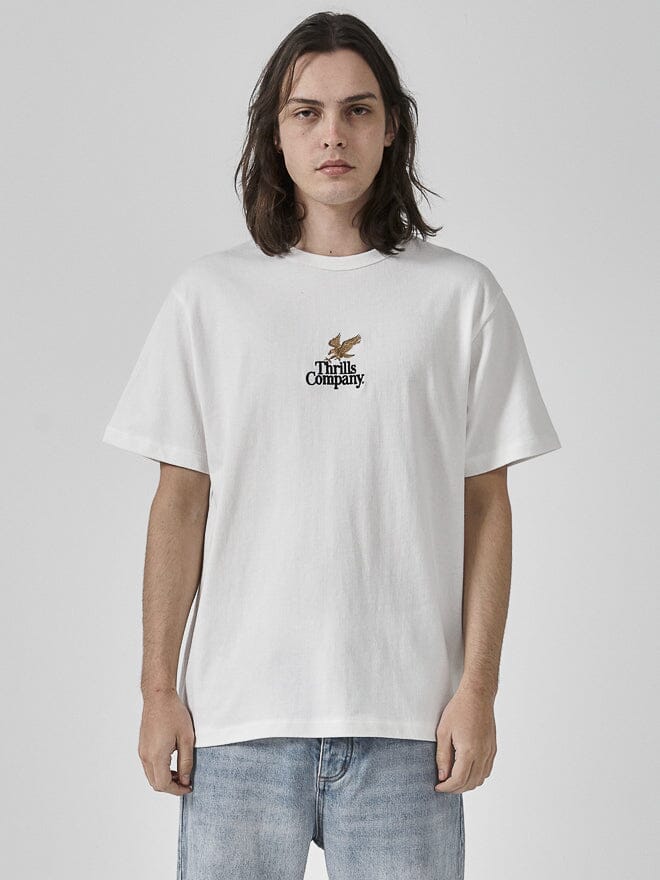 Golden Talons Merch Fit Tee - Dirty White