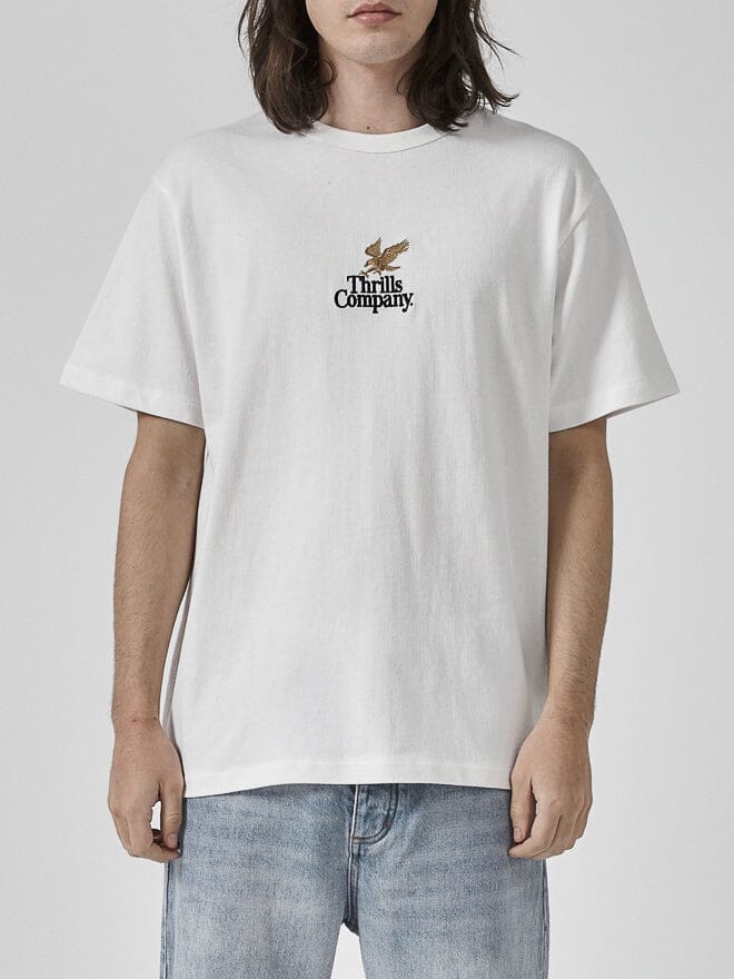 Golden Talons Merch Fit Tee - Dirty White