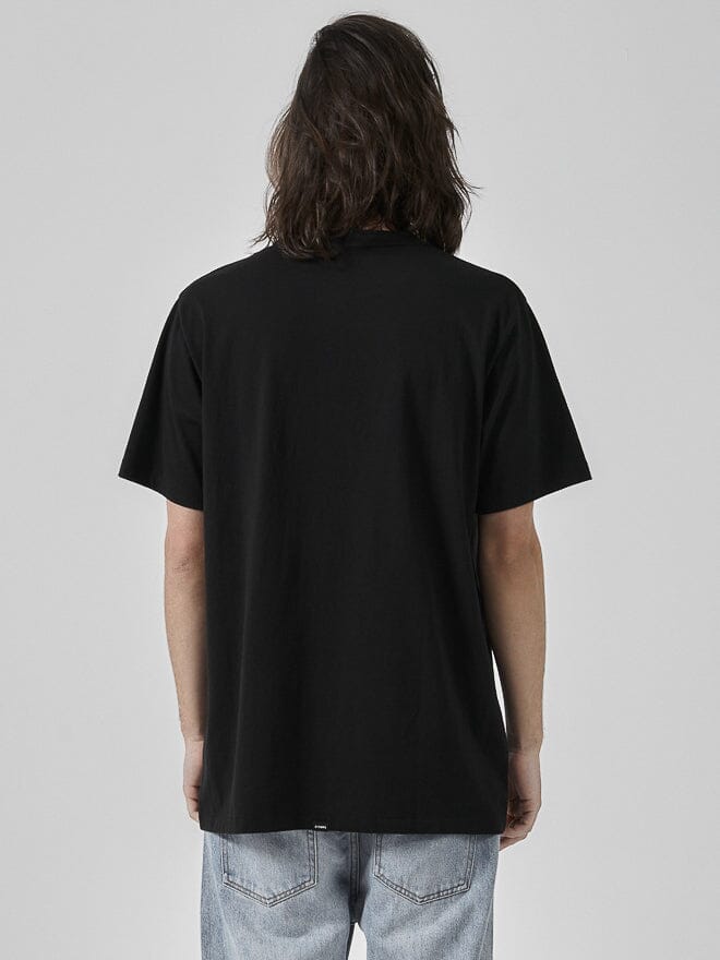 Platinum Flames Merch Fit Tee - Black