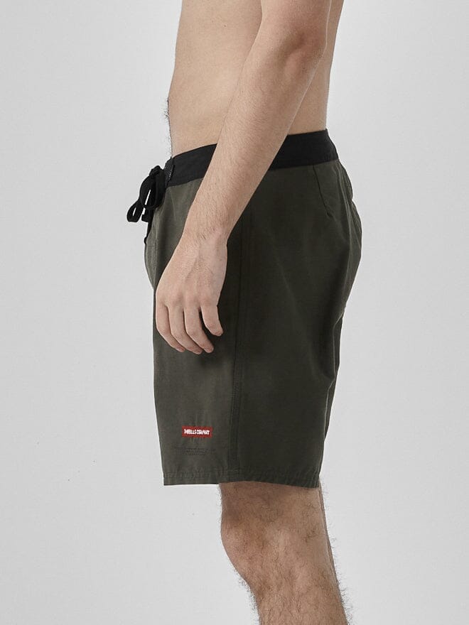 Paradise Brigade Boardshort - Army Green