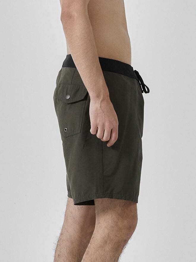 Paradise Brigade Boardshort - Army Green