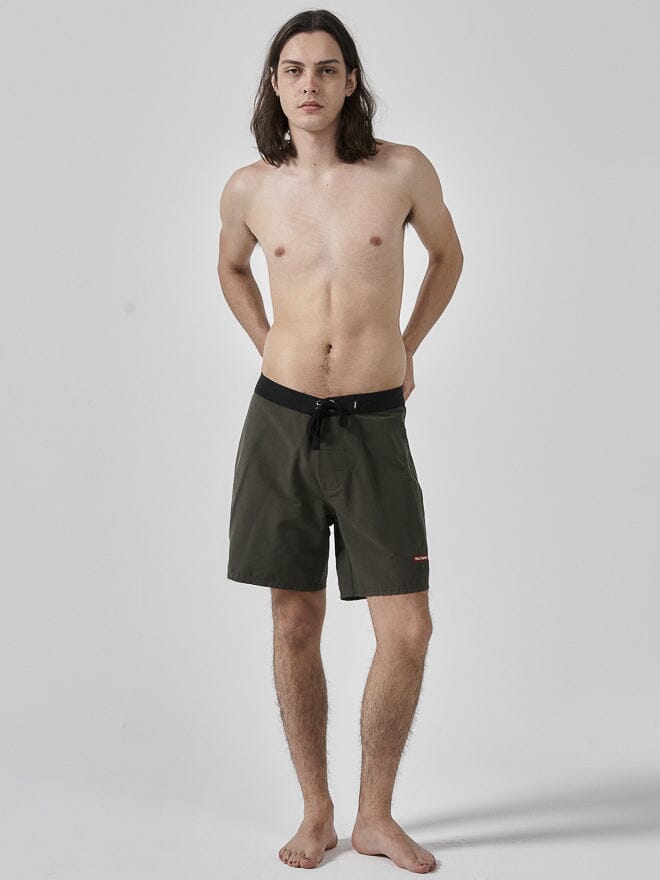 Paradise Brigade Boardshort - Army Green