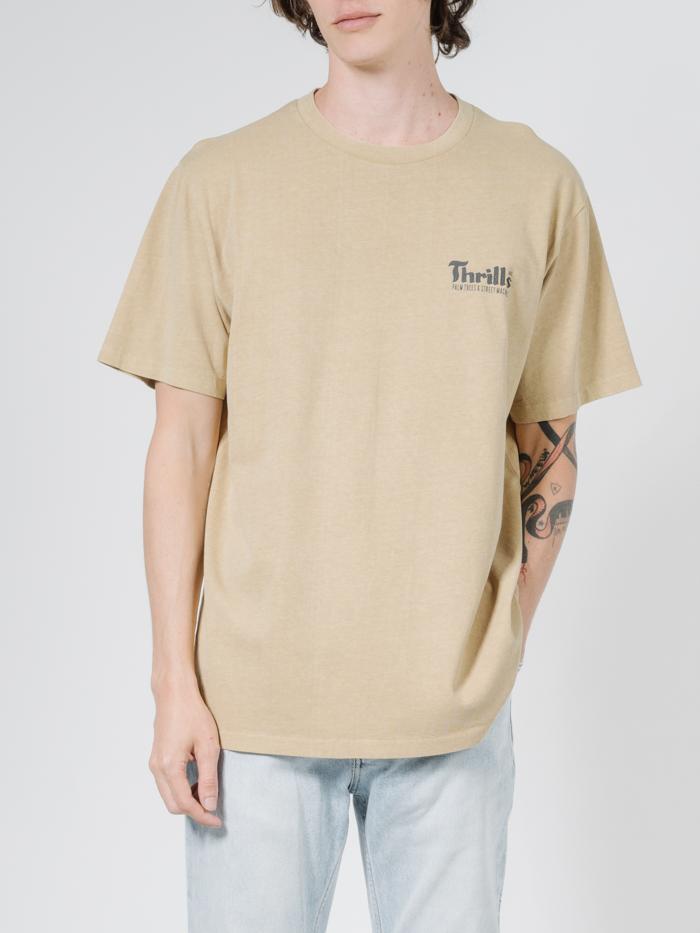 Wellness Merch Fit Tee - Faded Gold