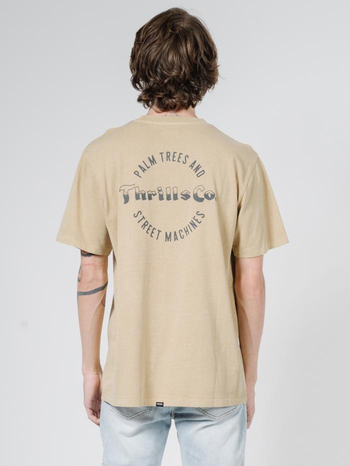 Wellness Merch Fit Tee - Faded Gold