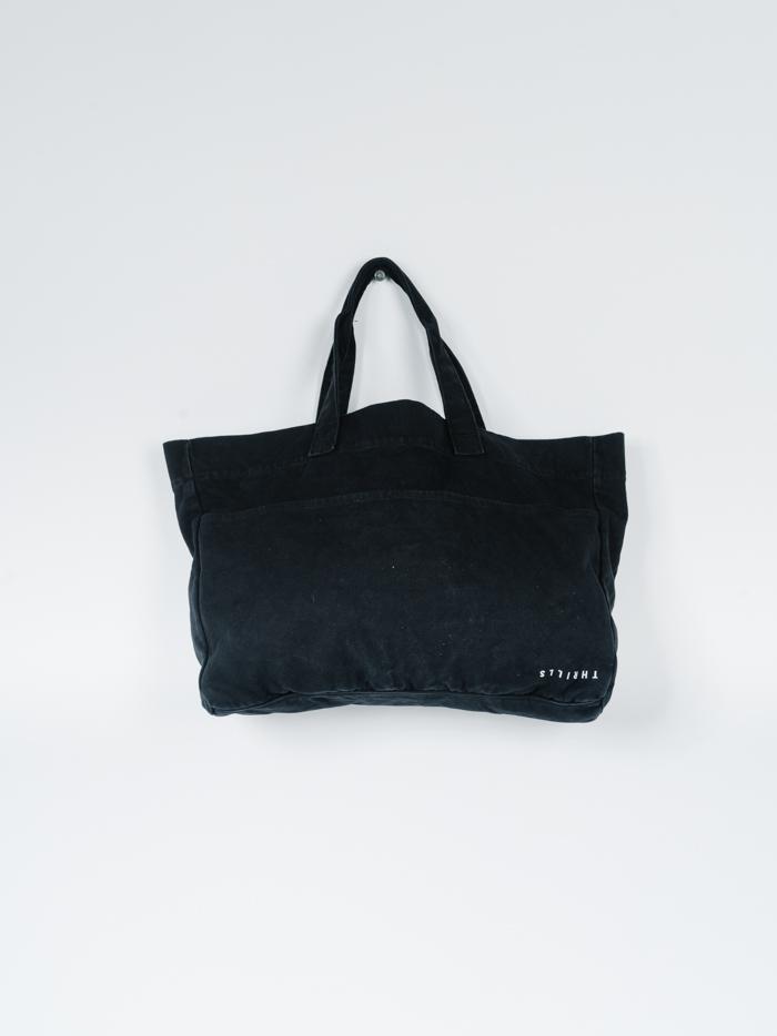 Minimalist Beach Bag Oversized Black