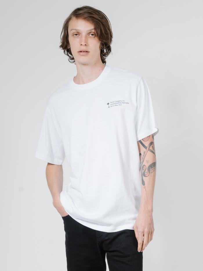 Alignment Merch Fit Tee - White
