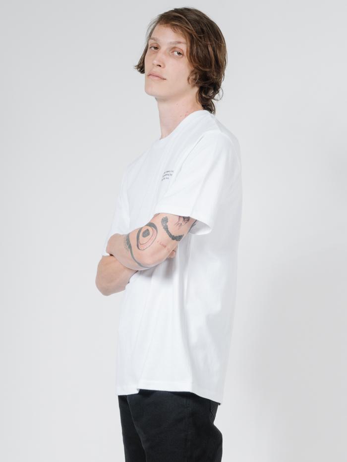 Alignment Merch Fit Tee - White