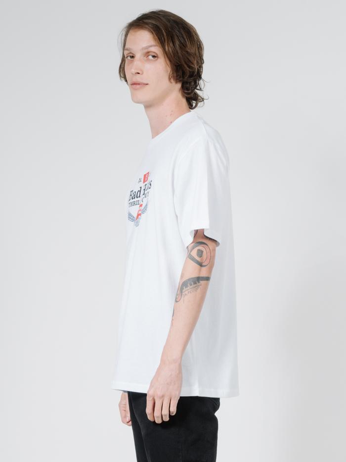 Bad Habits Merch Fit Tee - White
