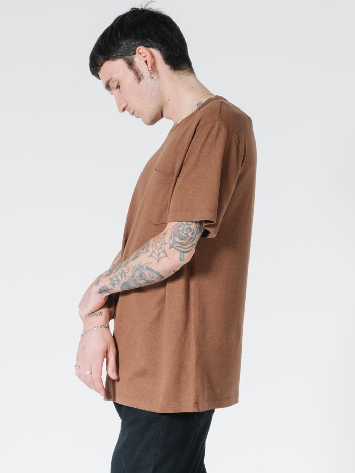 Endless Merch Fit Pocket Tee - Bison