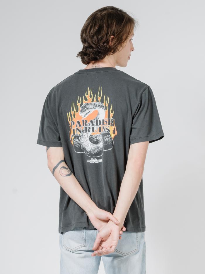 Power In Paradise Merch Fit Tee - Merch Black