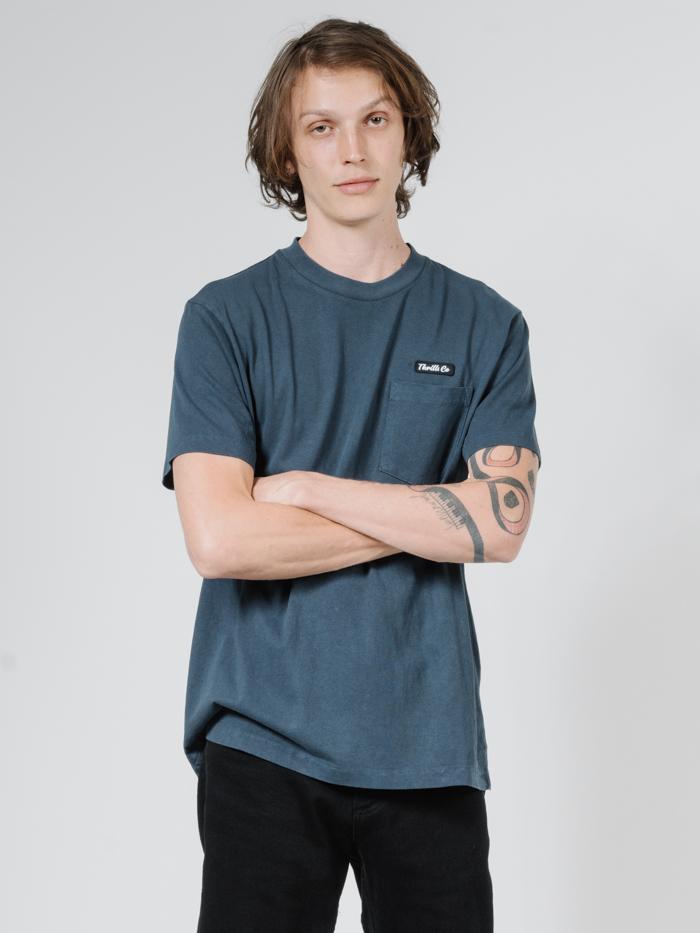Brotherhood Merch Fit Pocket Tee - Total Eclipse