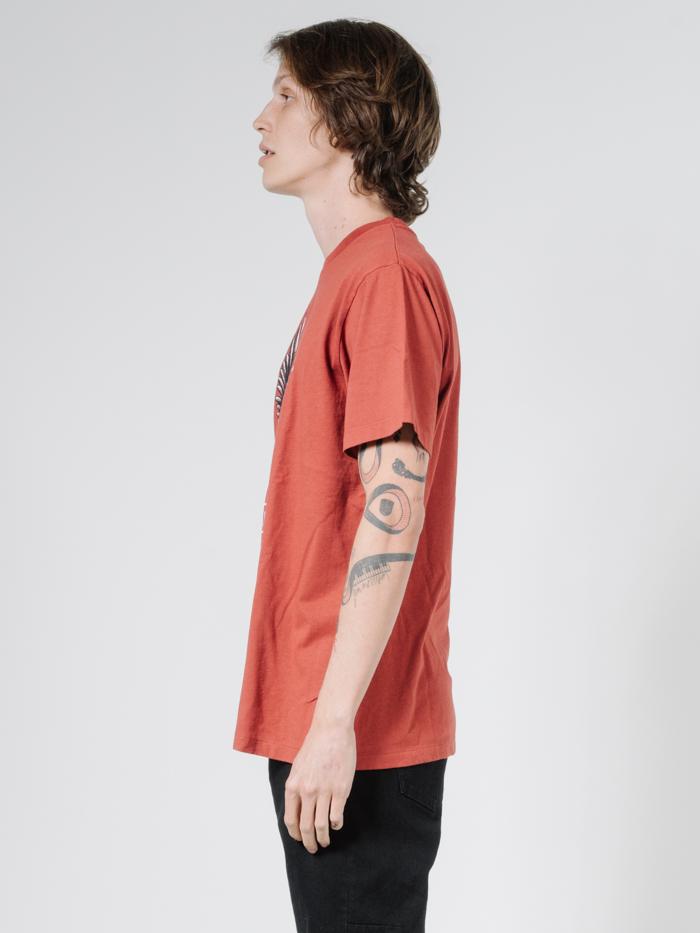 Traction Merch Fit Tee - Redwood
