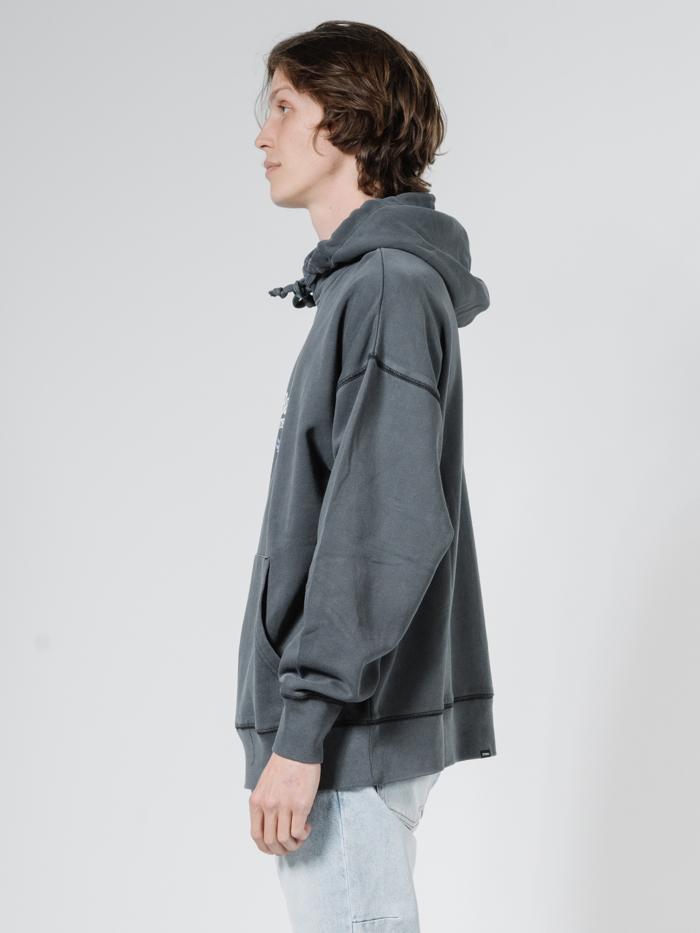 Bad Habits Slouch Pull On Hood - Merch Black
