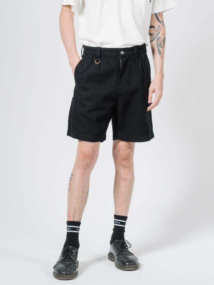 Workshop Short - Washed Black