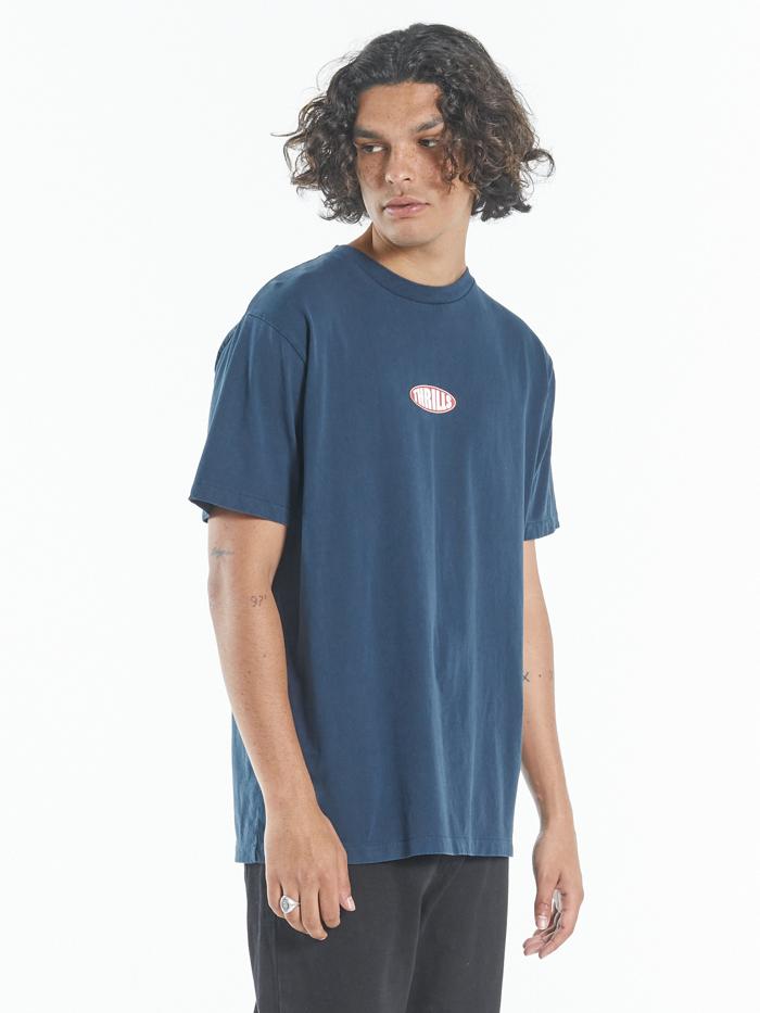 Warp Zone Merch Fit Tee - Dark Navy