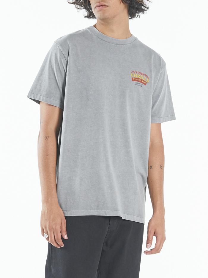 Wings Of Fire Merch Fit Tee - Washed Grey