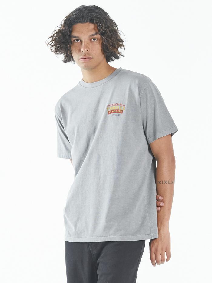 Wings Of Fire Merch Fit Tee - Washed Grey
