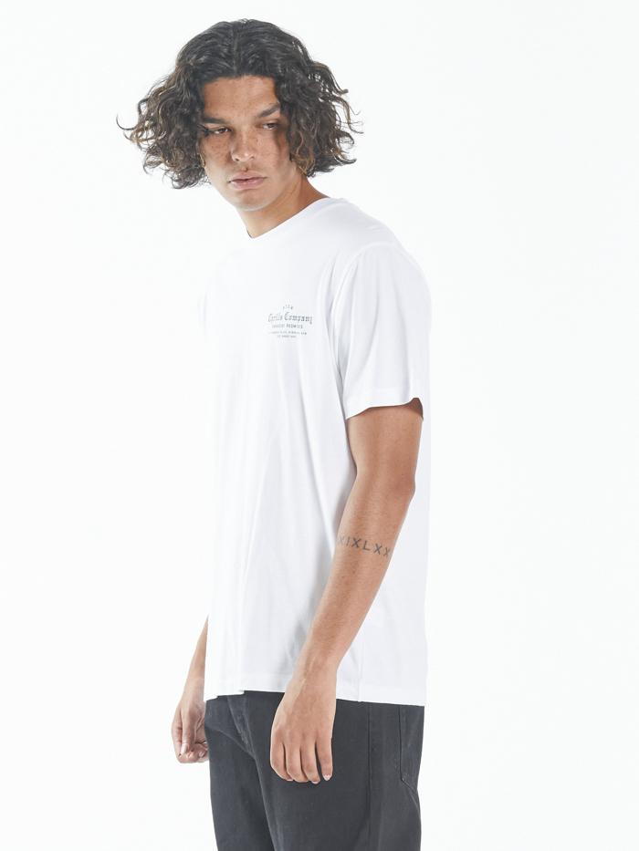 Paradise Promises Merch Fit Tee - White