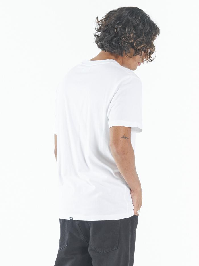 Paradise Promises Merch Fit Tee - White