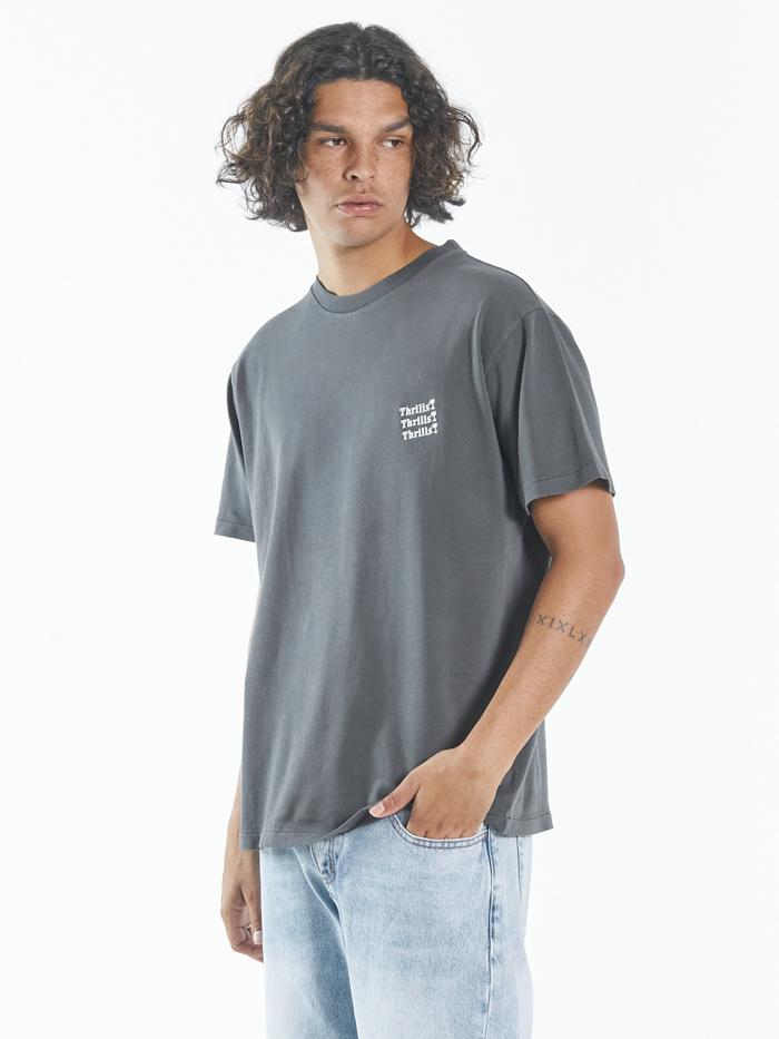Thrills Embro Unlimited Merch Fit Tee - Merch Black