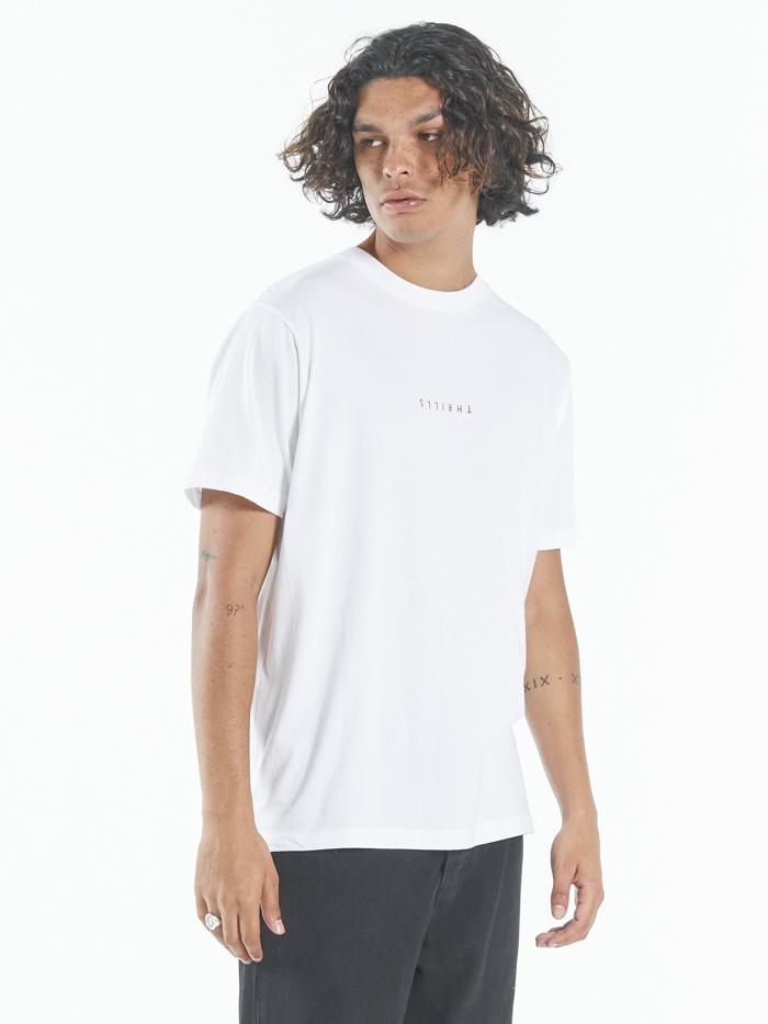 Minimal Thrills Merch Fit Tee - White