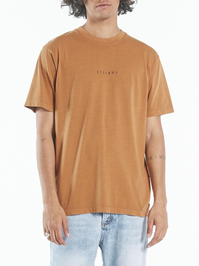 Minimal Thrills Merch Fit Tee - Spice Brown