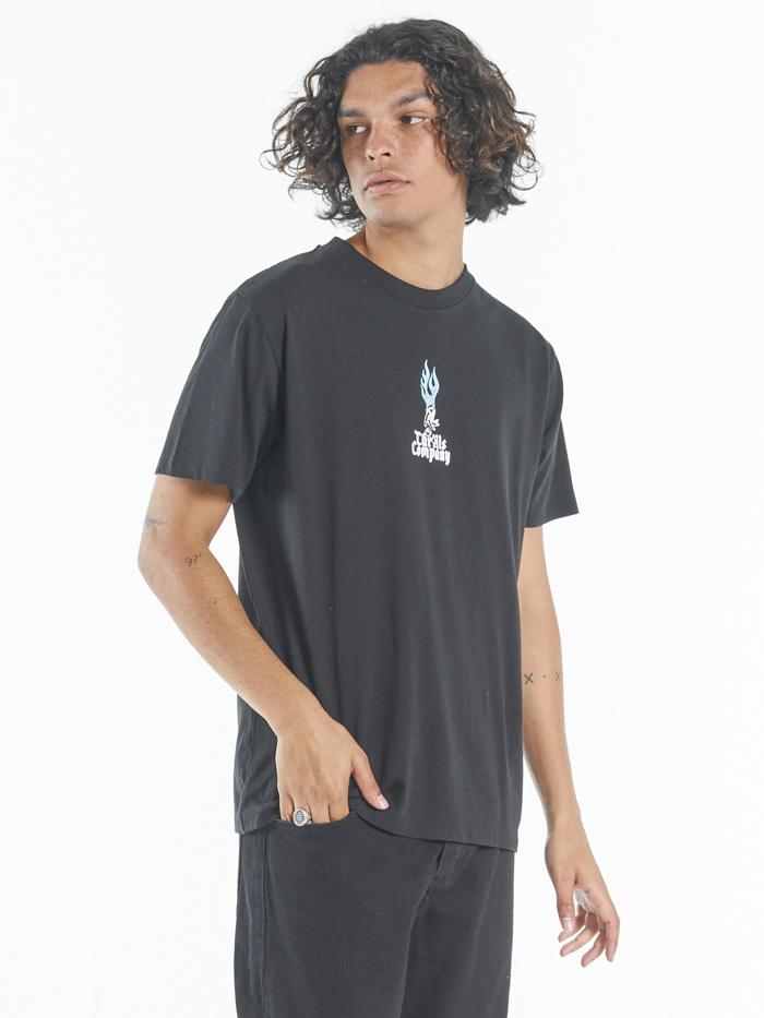 Roll 'Em Merch Fit Tee - Black