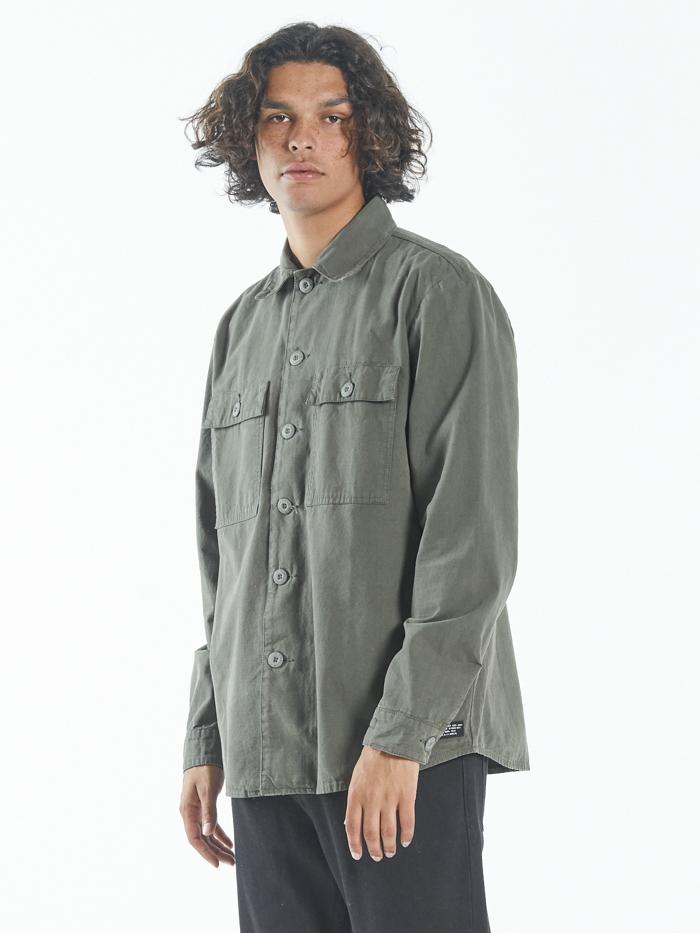 Brigade Overshirt - Army Green