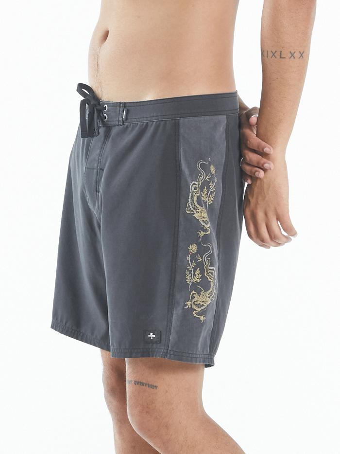 Good Fortune Boardshort - Black